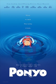 poster Ponyo&nbsp;&nbsp;(2008)
