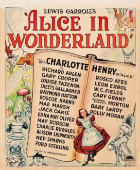 poster Alice in Wonderland&nbsp;&nbsp;(1933)