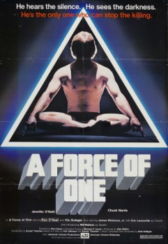 poster A Force of One&nbsp;&nbsp;(1979)